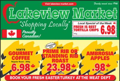 Lakeview Market Flyer March 28 to April 3