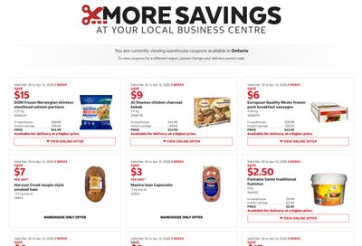 Costco Business Centre Instant Savings Flyer March 30 to April 12