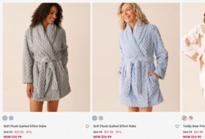 La Vie en Rose Canada Robes & Bathrobes Sale + 50% off Swimwear + More Deals