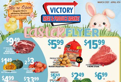 Victory Meat Market Flyer March 31 to April 4