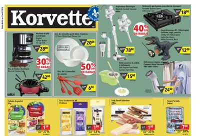 Korvette Flyer April 2 to 15