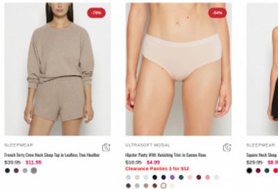 La Senza Canada: Mid-Season Sale up to 60% Off + Clearance up to 70% off + More