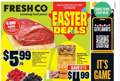 Freshco Ontario Easter Deals April 2nd – 8th