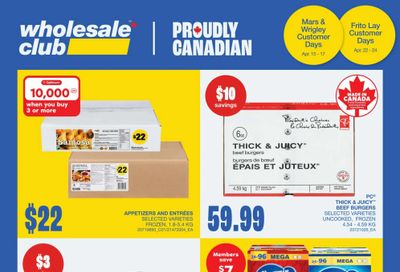 Wholesale Club (Atlantic) Flyer April 2 to 22