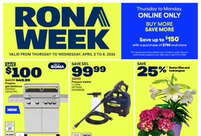 Rona & Rona+ (BC) Flyer April 2 to 8