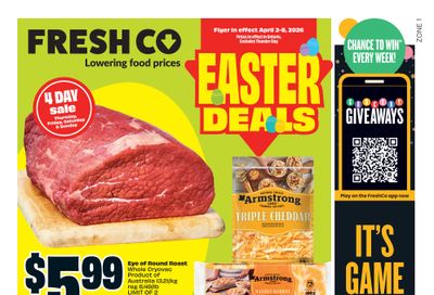 FreshCo (ON) Flyer April 2 to 8