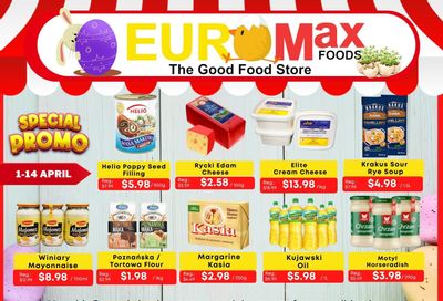 EuroMax Foods Bi-Weekly Flyer April 1 to 14