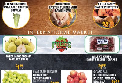 Fred's Farm Fresh Flyer April 1 to 7