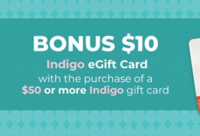 Metro and Food Basics Ontario: Get a $10 Bonus Indigo Gift Card When You Purchase a $50 Indigo Gift Card + $5 Off $50 Uber Gift Cards