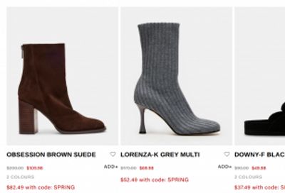 Steve Madden Canada Spring Savings Event: Extra 25% off Sale Styles with Promo Code