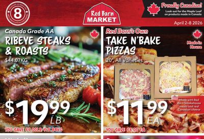 Red Barn Market Flyer April 2 to 8