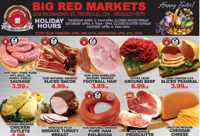 Big Red Markets Flyer April 2 to 8