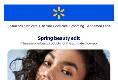 Walmart Spring Beauty Flyer April 2 to 15