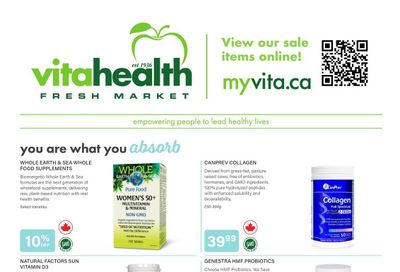 Vita Health Fresh Market Flyer April 2 to 22