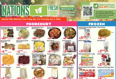 Nations Fresh Foods (Hamilton) Flyer April 3 to 9
