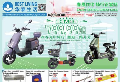 Best Living Flyer April 3 to 16