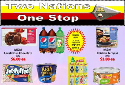 Two Nations One Stop Flyer April 3 to 9