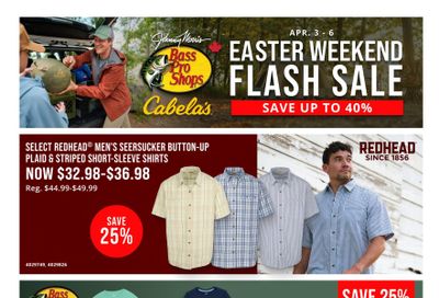 Bass Pro Shops Flyer April 3 to 6