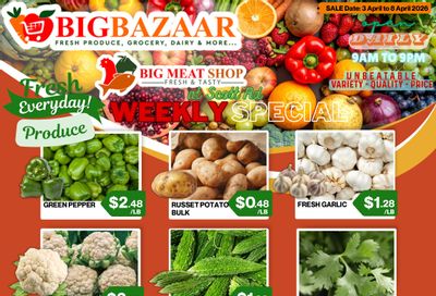 Big Bazaar Canada Flyer April 3 to 8
