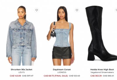 Revolve Canada: Sale up to 60% off