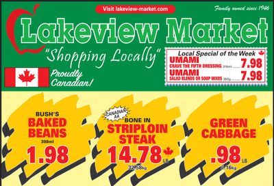 Lakeview Market Flyer April 4 to 10