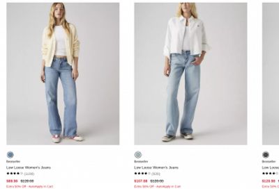 Levi’s Canada Spring Event Sale: Save 30% Off Everything SiteWide + Extra 50% off Sale Styles