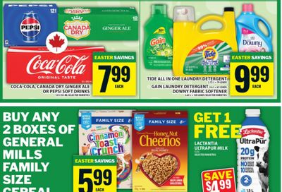 Food Basics Ontario: Free Lactantia Ultrapur Milk 1.5L When You Buy Two General Mills Family Size Cereal