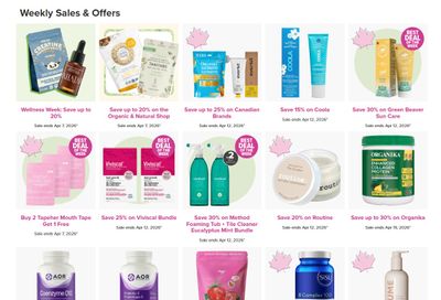 Well.ca Weekly Sales April 6 to 12