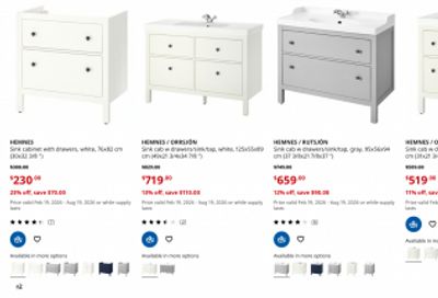 IKEA Canada April Offers + Best Deals: 20% off Outdoor Furniture + More