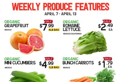 Pomme Natural Market Weekly Produce Flyer April 7 to 13