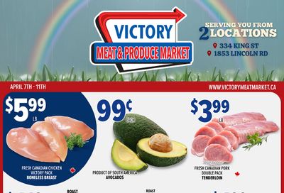 Victory Meat Market Flyer April 7 to 11