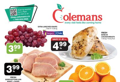 Coleman's Flyer April 9 to 15