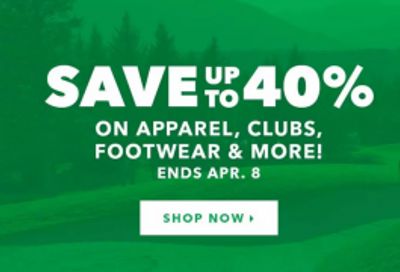 Golf Town Canada: Save up to 40% on Apparel, Clubs, and Footwear + More