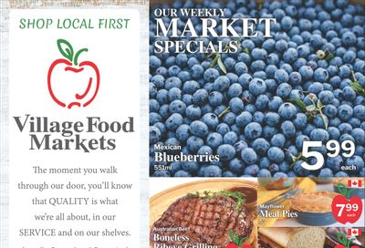 Village Food Markets Flyer April 8 to 14