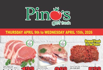 Pino's Flyer April 9 to 15