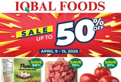Iqbal Foods Flyer April 9 to 15