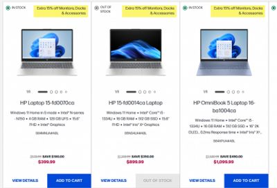 HP Canada Deals: HP Smart Tank 7602 Wireless Multifunction Colour Ink Tank Printer $399.99 + More