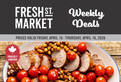 Fresh St. Market Flyer April 10 to 16