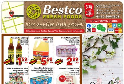 BestCo Food Mart (Downtown Toronto) Flyer April 10 to 16