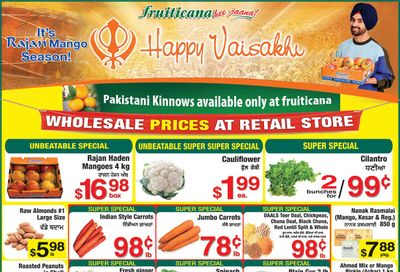 Fruiticana (Greater Vancouver) Flyer April 9 to 15