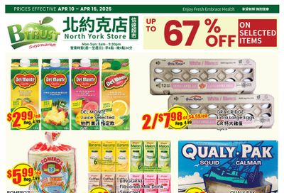 Btrust Supermarket (North York) Flyer April 10 to 16