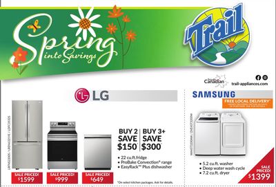 Trail Appliances (AB & SK) Flyer April 9 to 15