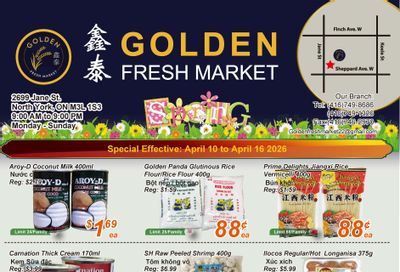 Golden Fresh Market Flyer April 10 to 16