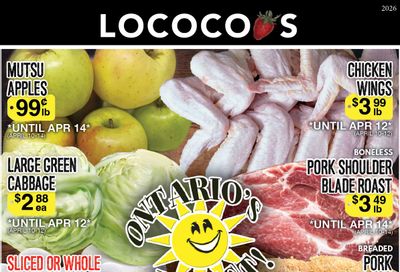 Lococo's Flyer April 10 to 12