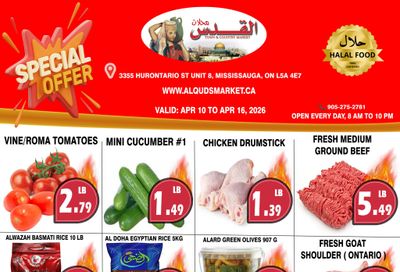 Al-Quds Supermarket Flyer April 10 to 16