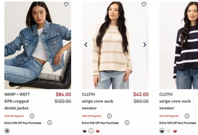 Bootlegger Canada: 30% off Spring Styles + Extra 10% off Select Styles