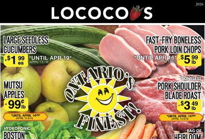 Lococo's Flyer April 13 to 16