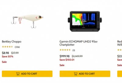 Cabela’s Bass Pro Shops Canada: Spring Classic Fishing Sale up to 50% off + Extra 40% off Clearance Apparel