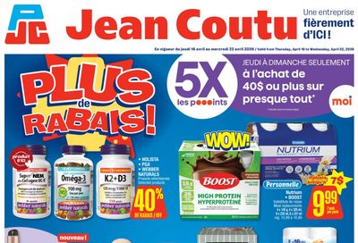 Jean Coutu Flyer April 16 to 22