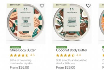 The Body Shop Canada 50th Birthday Event Sale: Save 40% Off Everything Sitewide, Online Exclusive + Clearance Sale